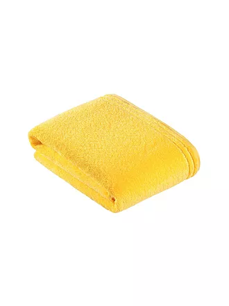 VOSSEN | Serviette de bain CALYPSO FEELING 100x150cm Noir | gelb